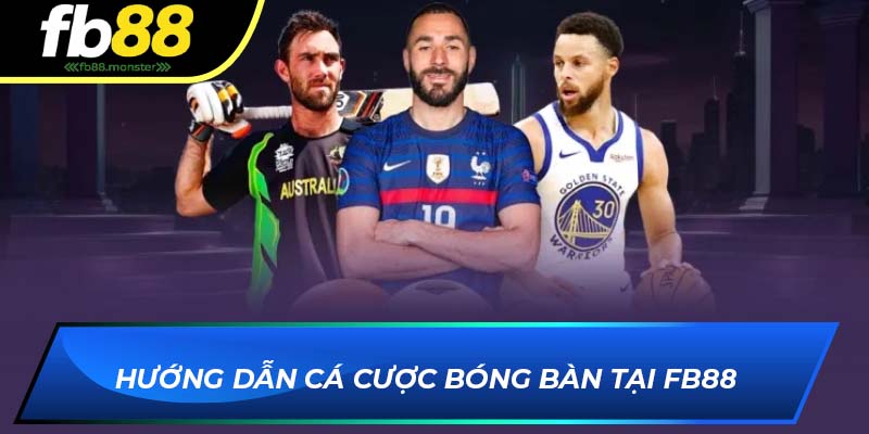 Bóng Bàn FB88 – Cá Cược Tốc Độ, Hấp Dẫn Từng Đường Bóng Hướng dẫn cá cược bóng bàn tại FB88