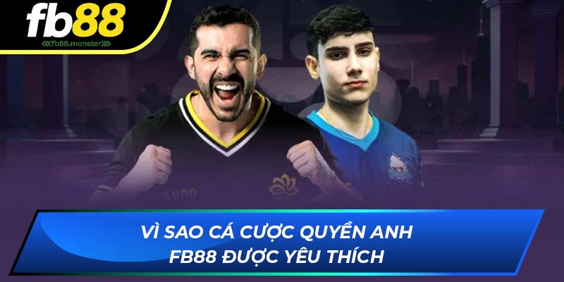 Vì sao cá cược quyền anh FB88 được yêu thích
